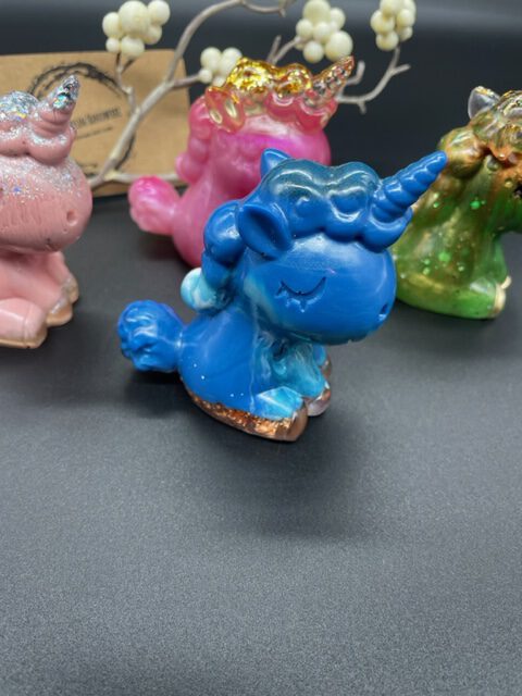 Einhorn blau